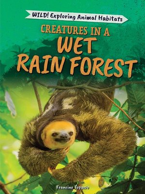 cover image of Creatures in a Wet Rain Forest